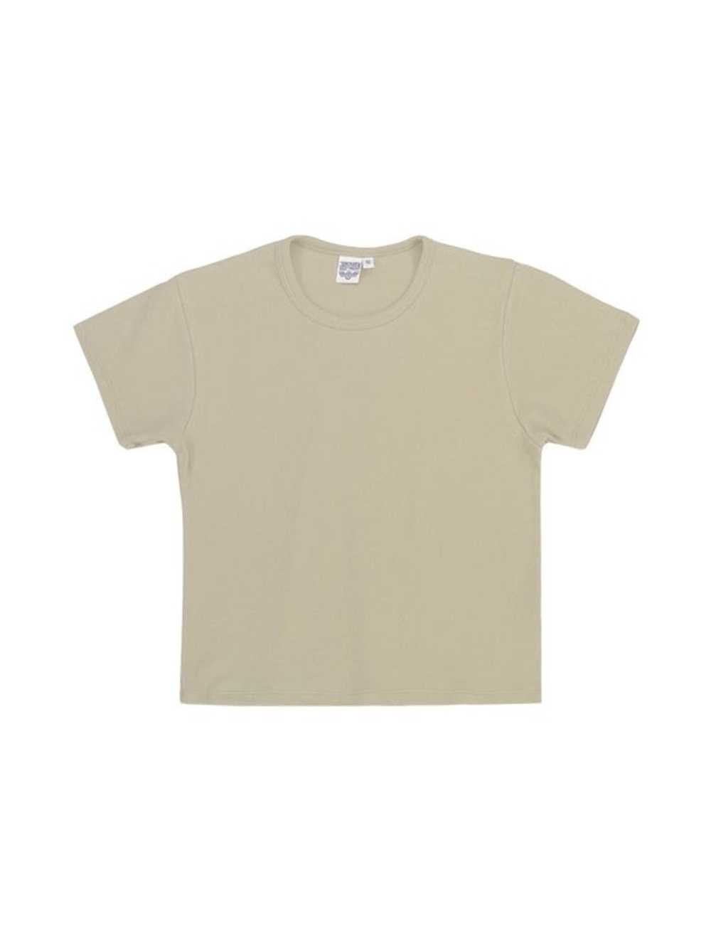 Jungmaven Isola Hemp Baby Tee in Desert Khaki